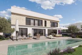 Brand new designer villa with garden and pool