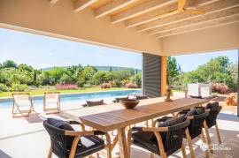 Newly built country home with panoramic views