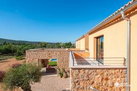 Newly built country home with panoramic views